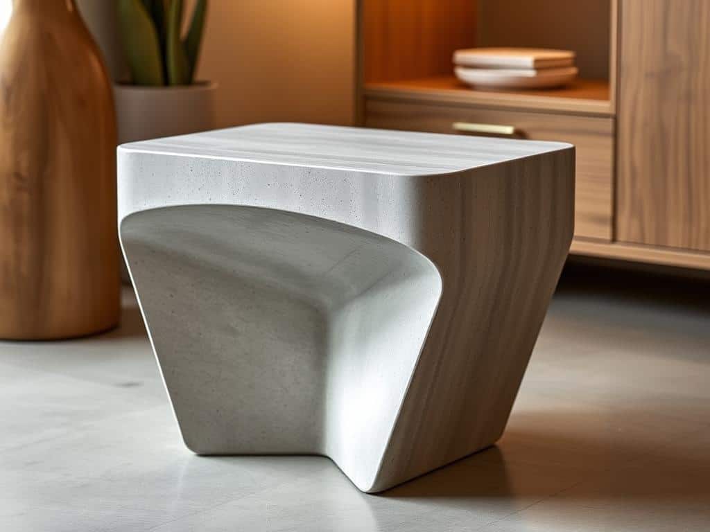 Hocker aus Beton
