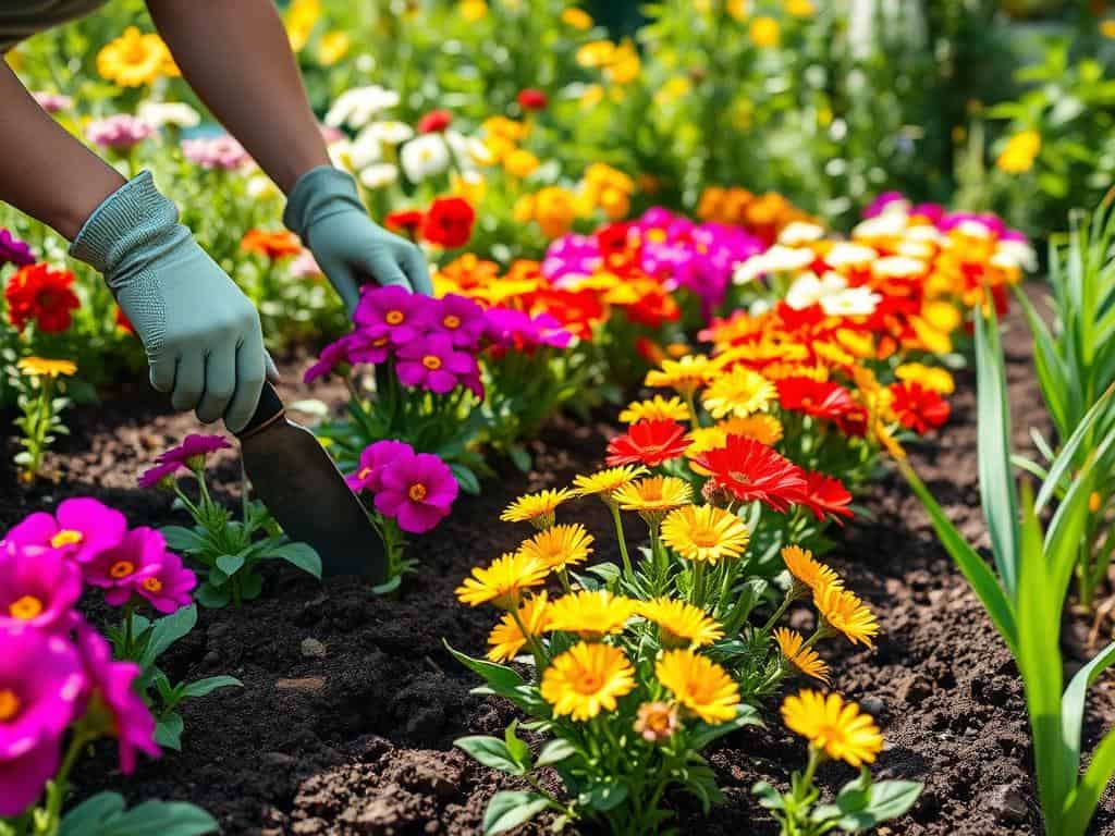 Blumenbeete anlegen Schritt für Schritt