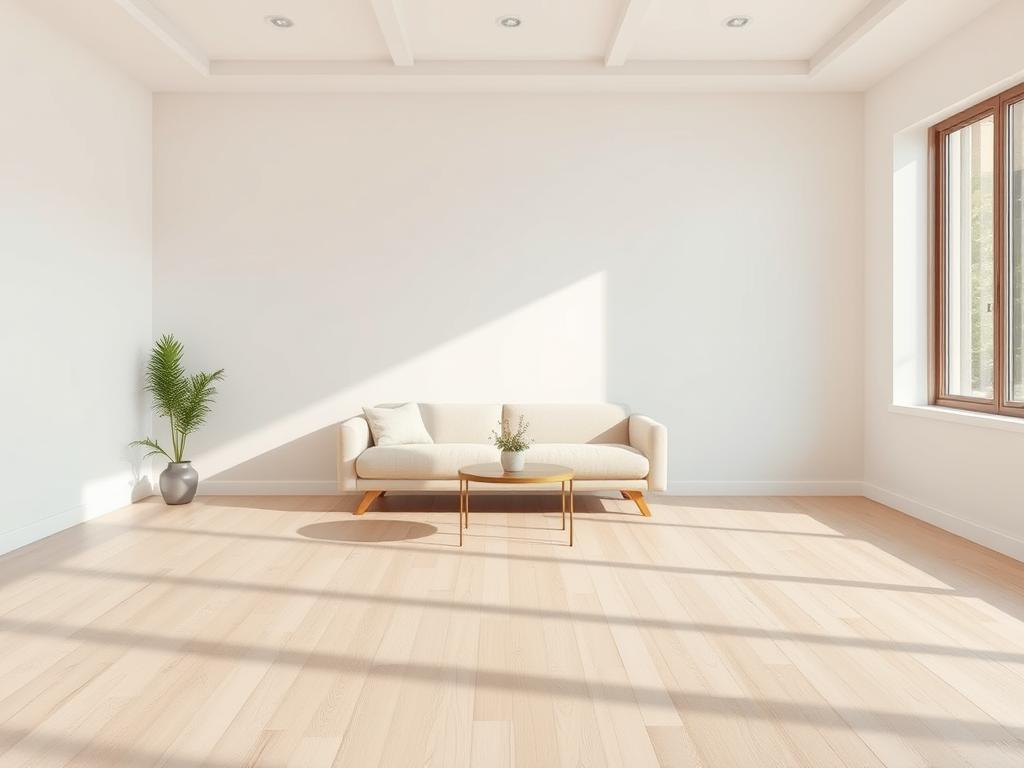 Minimalismus und Ordnung im Raum