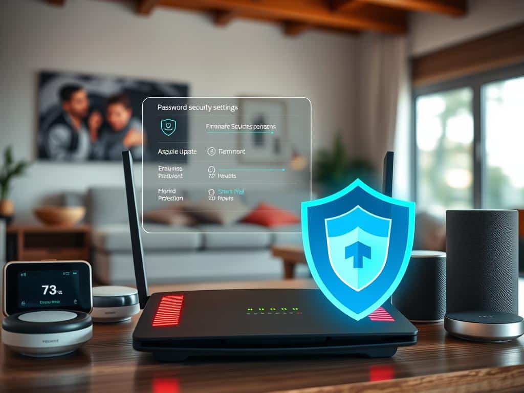 Passwort Router-Sicherheit Netzwerkschutz Firmware-Updates