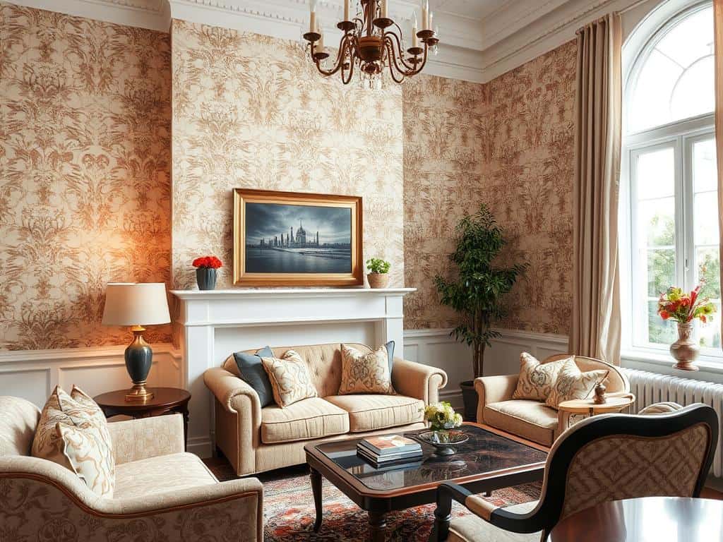 Tapezieren Vorteile von Tapeten