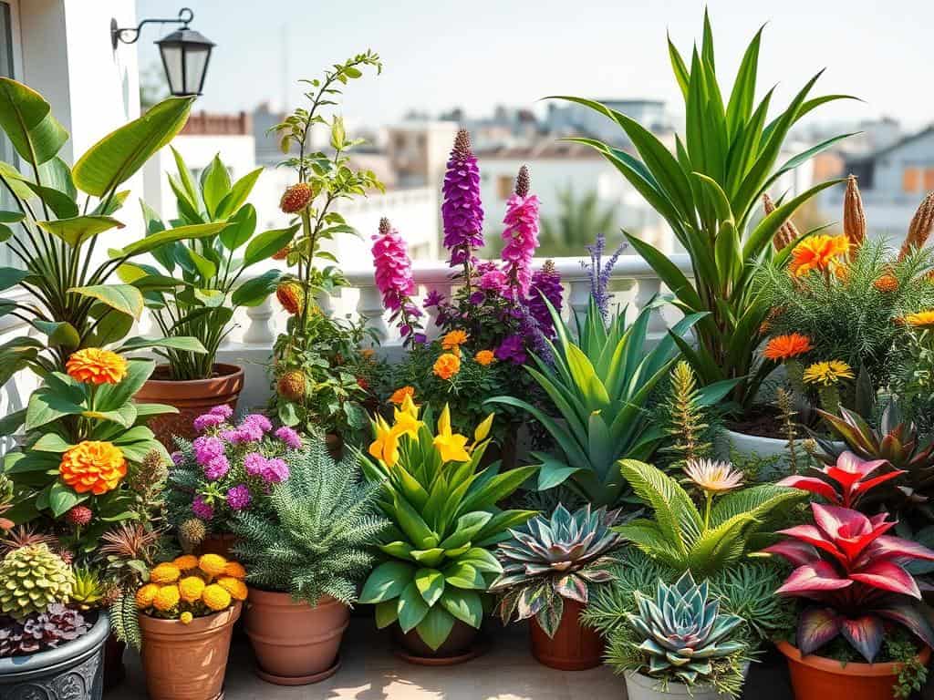 Terrassenpflanzen