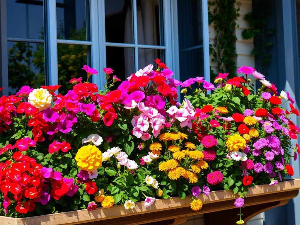 Blumen für den Balkon