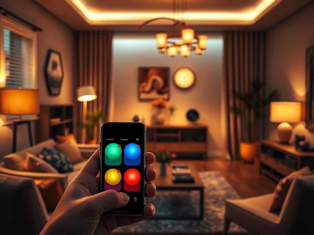 Lichtsteuerung App für Smart Home