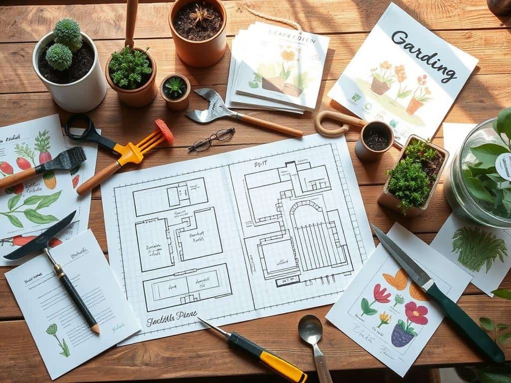 Planung für den Garten für Einsteiger