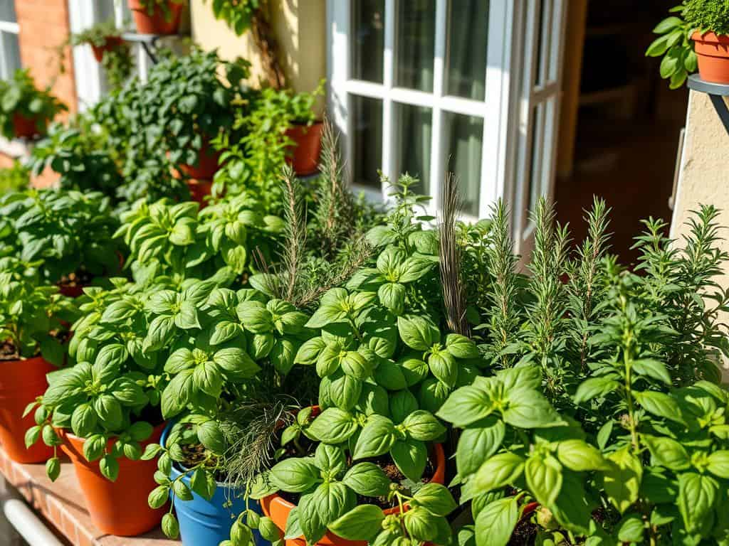 Kräuter für den Balkon