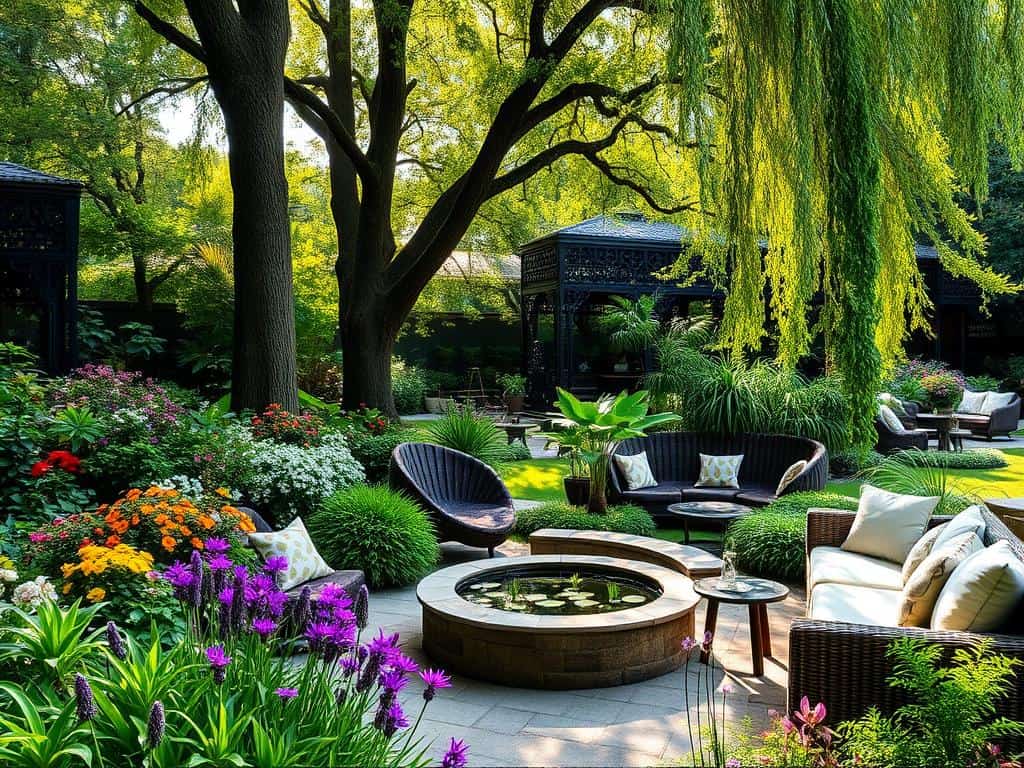 Garten für Entspannung